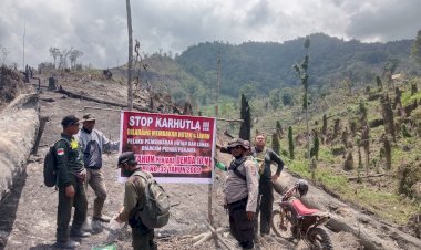 Musim-Kemarau,-Polres-Jember-Perkuat-Patroli-Kawasan-Hutan-Cegah-Karhutla