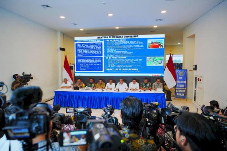 Sumur Bor dan Sanitasi Jadi Prioritas Polri Bangun Ratusan Fasilitas Air Bersih Pasca bencana